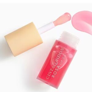 Cintal London Rosa Lip Oil NEW! 6 ml./.2 fl.oz. Hyaluronic Acid Vitamin E & C